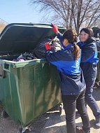 В минувшую субботу во всех районах области прошли субботники. 