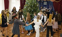 Новогодний переполох в михайловской школе