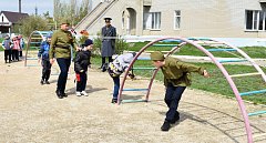 В детском саду п. Михайловский прошел квест, посвященный Дню Победы