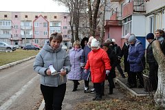 В п. Михайловский провели практическое мероприятие с жителями многоквартирных домов