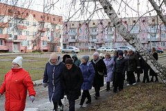 В п. Михайловский провели практическое мероприятие с жителями многоквартирных домов
