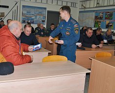 В СПСЧ №3 в рамках проведения единого «Дня МЧС России» прошла встреча с ветеранами подразделения