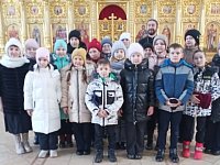 Михайловские школьники посетили храм в честь иконы Пресвятой Богородицы "Державная"