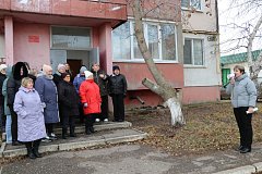 В п. Михайловский провели практическое мероприятие с жителями многоквартирных домов