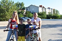 Состоялся велопробег, посвященный Дню независимости России