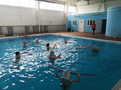В  бассейне «Дельфин» п.Михайловский  состоялось физкультурно-оздоровительное мероприятие «Спорт - это здоровье и красота!»