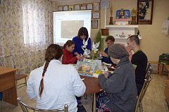 В михайловском доме-интернате для получателей социальных услуг прошел час духовности
