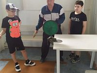В преддверии праздника Дня России тренера - преподаватели спортшколы провели традиционный турнир по футболу и соревнования по настольному теннису 