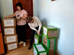 Очередная гуманитарная помощь для военнослужащих, принимающих участие в СВО по защите жителей Донбасса, отправилась из муниципального образования п. Михайловский 