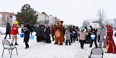 В поселке Михайловский состоялось мероприятие для детей, посвященное проводам зимы и встрече долгожданной весны