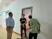 В рамках регионального проекта "Развитие инфраструктуры образовательных организаций Саратовской области" идет ремонт в михайловской школе
