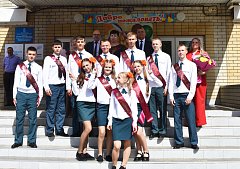 В михайловской школе прозвучал Последний Звонок