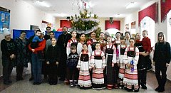 В михайловском Доме культуры состоялось театрализованное представление «Рождественская сказка»