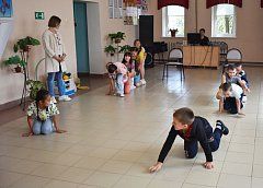 Для детей лагеря «Буратино» сотрудниками ДК были проведены веселые эстафеты «Ключ к лету!»