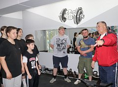 Михайловские атлеты встретились с представителями организации "Быть добру"