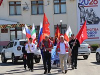 Михайловцы приняли участие в автопробеге ко Дню Победы