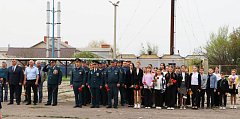 В муниципальном образовании п. Михайловский состоялся Митинг памяти, посвященный 38-й годовщине аварии на Чернобыльской АЭС