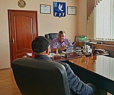 Глава МО п. Михайловский встретился с участником специальной военной операции по защите жителей Донбасса, который прибыл в краткосрочный отпуск