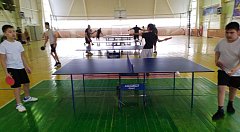 Михайловцы приняли участие в межрайонных соревнованиях по настольному теннису