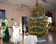 В Доме культуры для михайловских ребят была показана «Рождественская история»