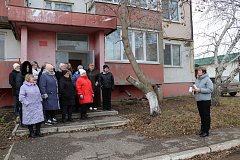 В п. Михайловский провели практическое мероприятие с жителями многоквартирных домов