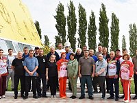 Сотрудники пожарно-спасательной части №45 выполнили нормы ВФСК ГТО