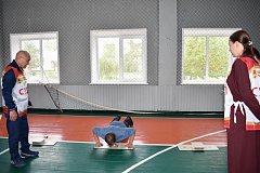 Сотрудники пожарно-спасательной части №45 выполнили нормы ВФСК ГТО