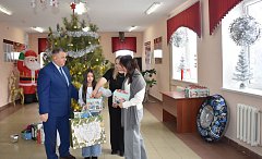 В рамках Всероссийской благотворительной акции «Елка желаний» состоялось праздничное мероприятие для детей участников специальной военной операции