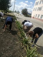 На территории филиала «Экотехнопарк «Михайловский» ФГУП «ФЭО» состоялся субботник