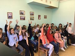 Михайловские ребята приняли участие в мероприятии для первоклассников "Давайте знакомиться" в ДШИ п. Горный
