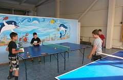 В поселке Михайловский продолжает свою работу проект «Дворовый тренер»