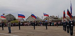 В День Победы в п. Михайловский прошёл торжественный митинг