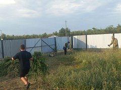 Добрые дела не имеют границ: на территории мечети “Махалля” прошёл субботник