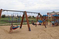 Детская площадка в посёлке Новооктябрьский: новые возможности для развития и отдыха