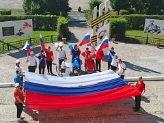 В Михайловском доме-интернате прошёл концерт ко Дню Государственного флага