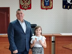 Михакйловским школьникам вручены золотые знаки ВФСК ГТО