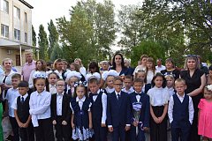 В михайловской школе прошел "Праздник первых", посвященный Дню знаний