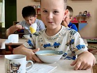 Для михайловского детского сада закуплены новые комплекты посуды