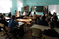 В михайловской школе прошли очередные занятия "Разговоры о важном"