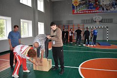 Сотрудники пожарно-спасательной части №45 выполнили нормы ВФСК ГТО