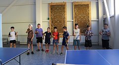 В михайловском бассейне "Дельфин" состоялся турнир по настольному теннису