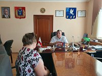 Глава МО п. Михайловский А.М. Романов провёл встречу с участниками СВО и их семьями