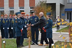 В п. Михайловский состоялось открытие учебного пункта на базе СПСЧ №3