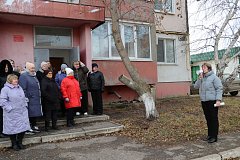 В п. Михайловский провели практическое мероприятие с жителями многоквартирных домов