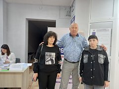 На избирательных участках поселка Михайловский наблюдается высокая явка
