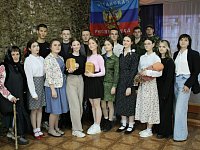 В михайловской школе состоялась премьера спектакля «С верой в Победу!»