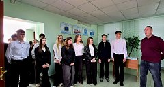 Экскурсия школьников в администрацию МО п. Михайловский