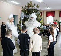 Юные михайловцы посмотрели сказку «Лекарство от жадности» в постановке Вольского драматического театра