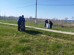 В минувшую субботу во всех районах области прошли субботники. 