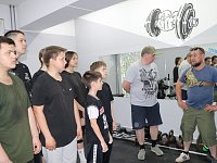 Михайловские атлеты встретились с представителями организации "Быть добру"